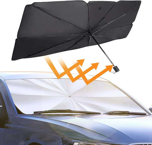 Car Sun Shade Protector Umbrella Style - Auto Front Screen Sunshade Covers Car Sun Protector